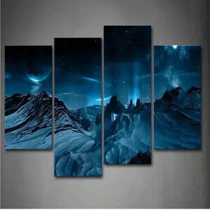 New 4 piece canvas  picture